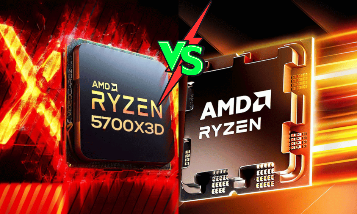 AMD Ryzen 7 8700G Vs Ryzen 7 5700X3D CPU Comparison